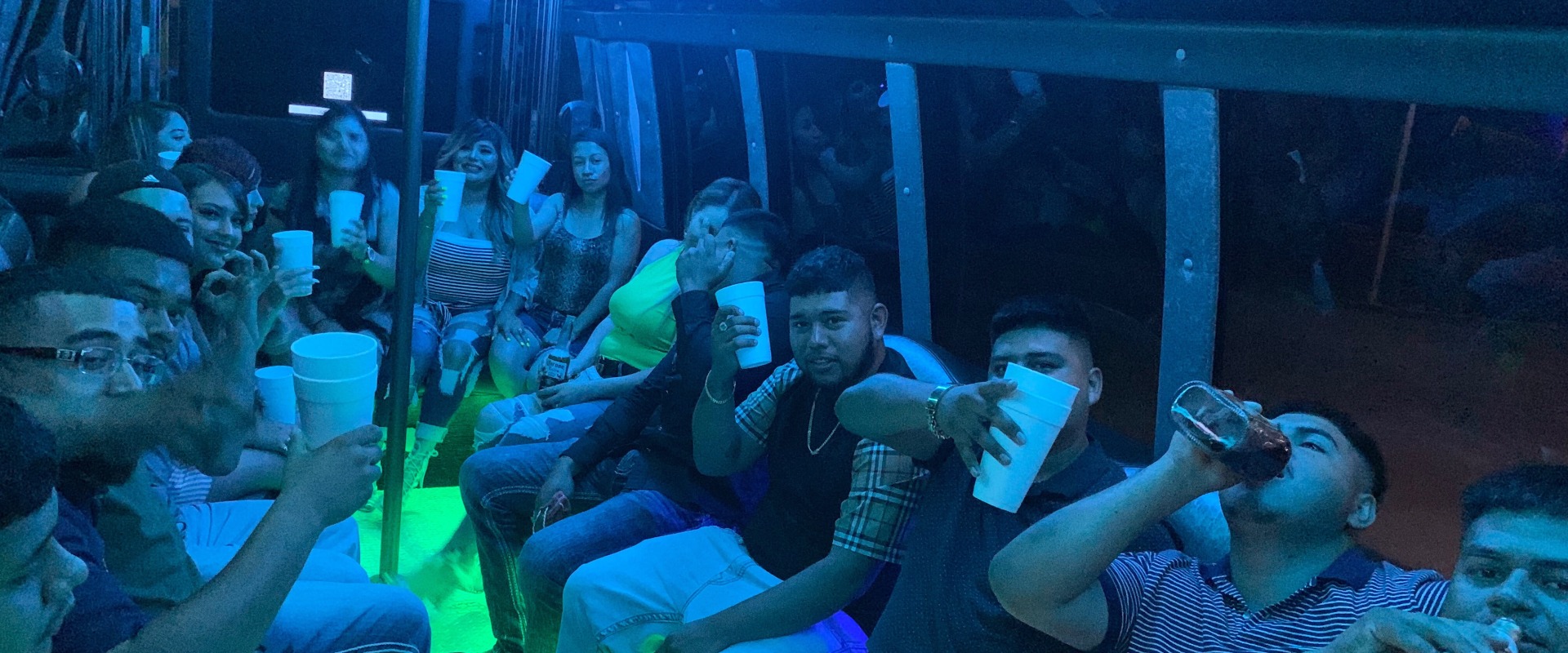 Can you just drive around in a party bus?